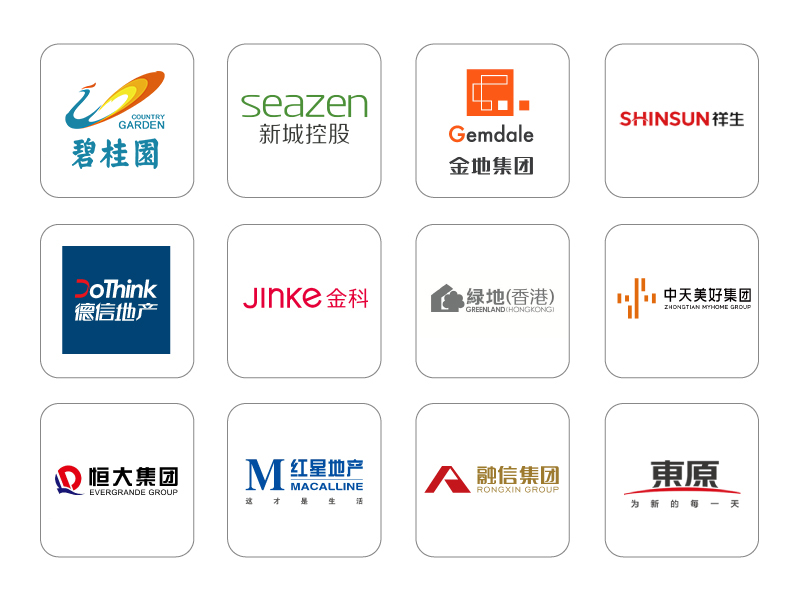 碧桂园、新城、金地、恒大、融信、祥生、德信、金科...2021304.cam永利集团(中国)有限公司与众多百强地产强强联手，赋能绿色节能建筑！